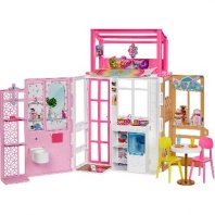 Дом Barbie с мебелью и аксессуарами HCD47 от интернет-магазина Континент игрушек