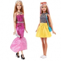 Barbie Кукла в платье трансформер от интернет-магазина Континент игрушек