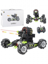 Картинка Боевая машина р/у, 8 каналов, свет, звук, в комплекте: м/пули 12шт., предмет 1шт., наклейка, аккум., от интернет-магазина Континент игрушек Боевая машина р/у, 8 каналов, свет, звук, в комплекте: м/пули 12шт., предмет 1шт., наклейка, аккум., от интернет-магазина Континент игрушек