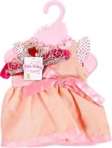 Игшрушка Одежда для кукол - платье с поясом в наборе с короной, 30x20x3см от интернет-магазина Континент игрушек